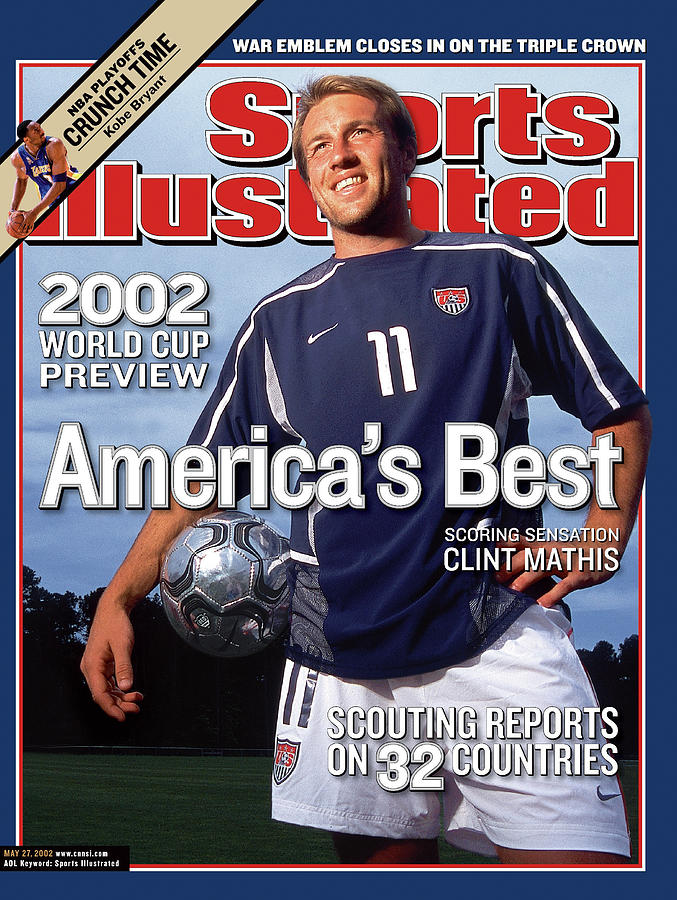 Clint Mathis on Sports Illustrated Cover Photograph - Us Mens National Soccer Team Clint Mathis, 2002 Fifa World Sports Illustrated Cover by Sports Illustrated