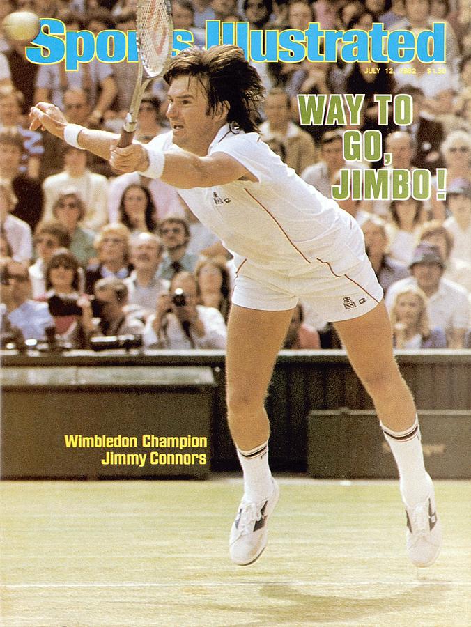 Usa Jimmy Connors, 1982 Wimbledon Sports Illustrated Cover by