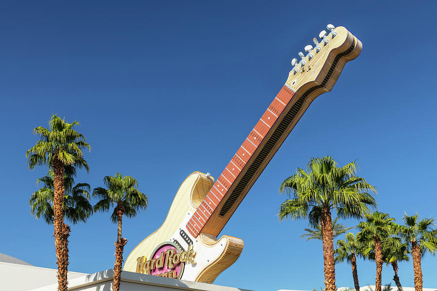 Usa, Nevada, Las Vegas, Hard Rock Hotel Digital Art by Markus Lange