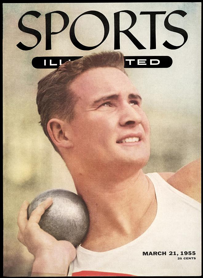 1955 Sports Illustrated Cover Photograph - W. Parry Obrien, Track & Field Sports Illustrated Cover by Sports Illustrated