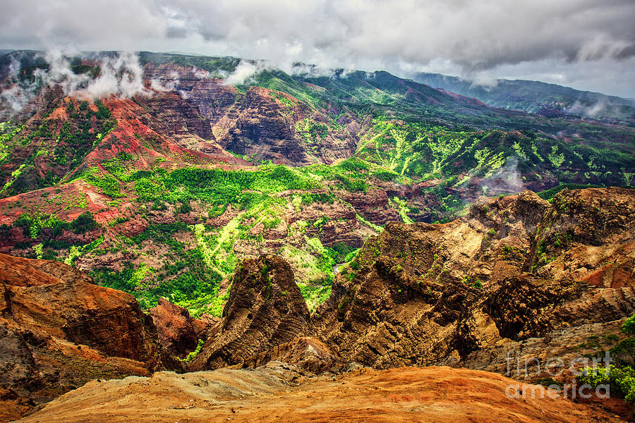Waimea Canyon Photograph by Bruce Block