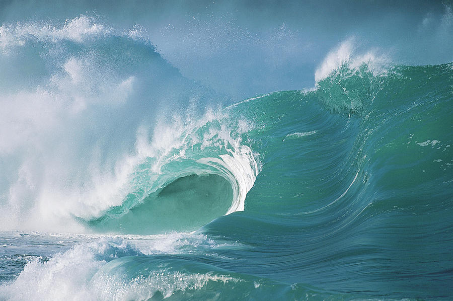 Waves, North Shore Of Oahu, Hawaiian by Digital Vision.
