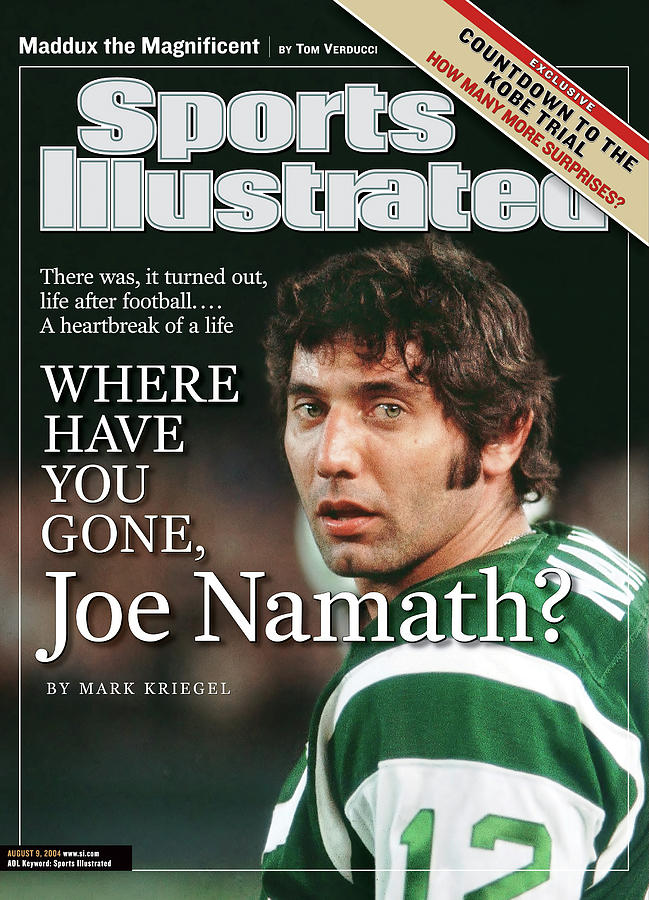 Where Have You Gone Joe Namath Photograph - Where Have You Gone, Joe Namath Sports Illustrated Cover by Sports Illustrated