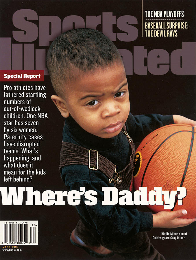 Wheres Daddy Special Report On Athletes And Paternity Sports Illustrated Cover Photograph by Sports Illustrated