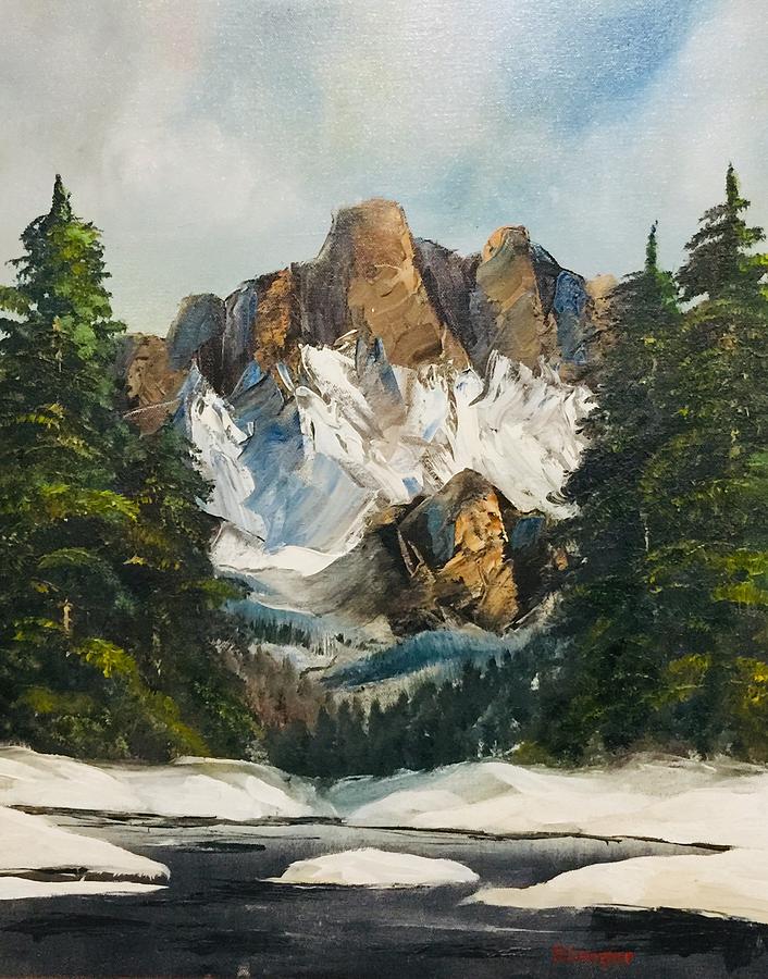 Winter Mountain by Roger Cooper