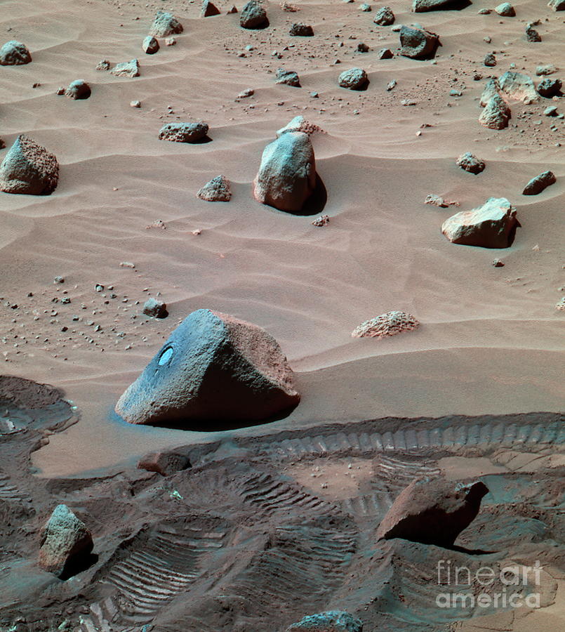 Nasa Roc Sicnce Wishstone Rock by Nasa / Science Photo Library