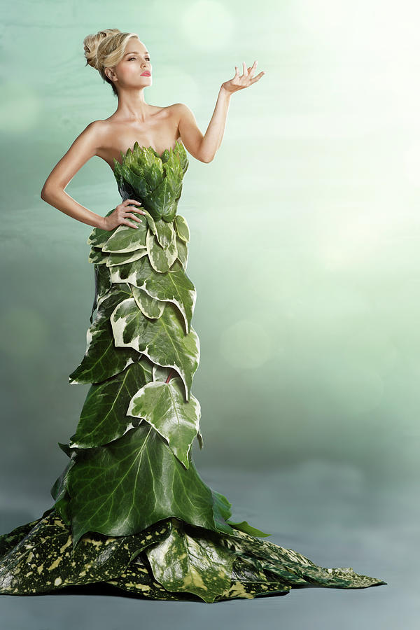 slim fit dress slacks Shante Maxi Dress Natural/Green / M