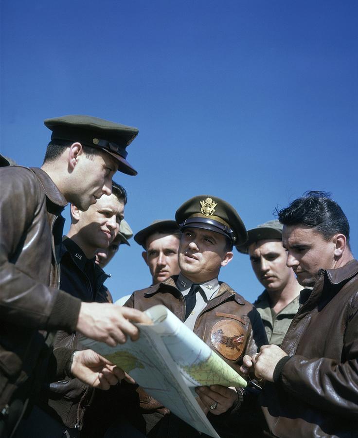 World War II Air Base by Michael Ochs Archives