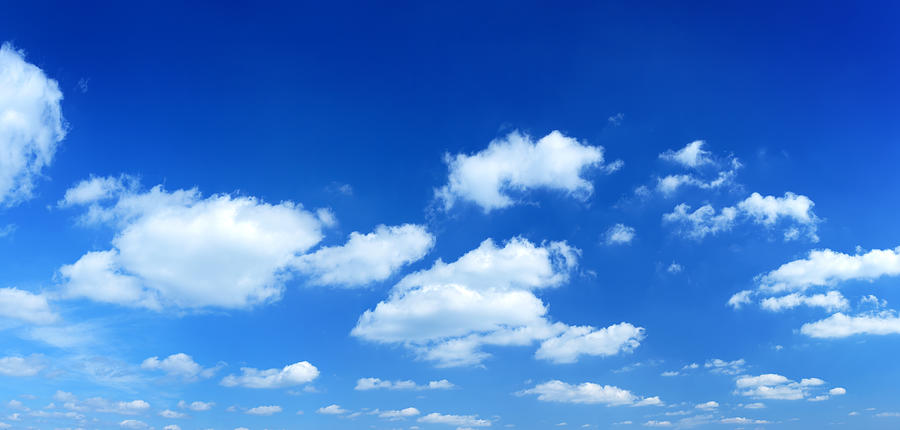【blue sky様】sx6000☓2 Xxxl Clear Blue Sky Panorama by Konradlew