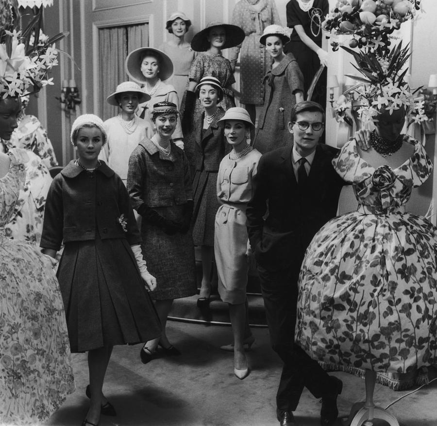 Yves Saint Laurent by Archive Photos