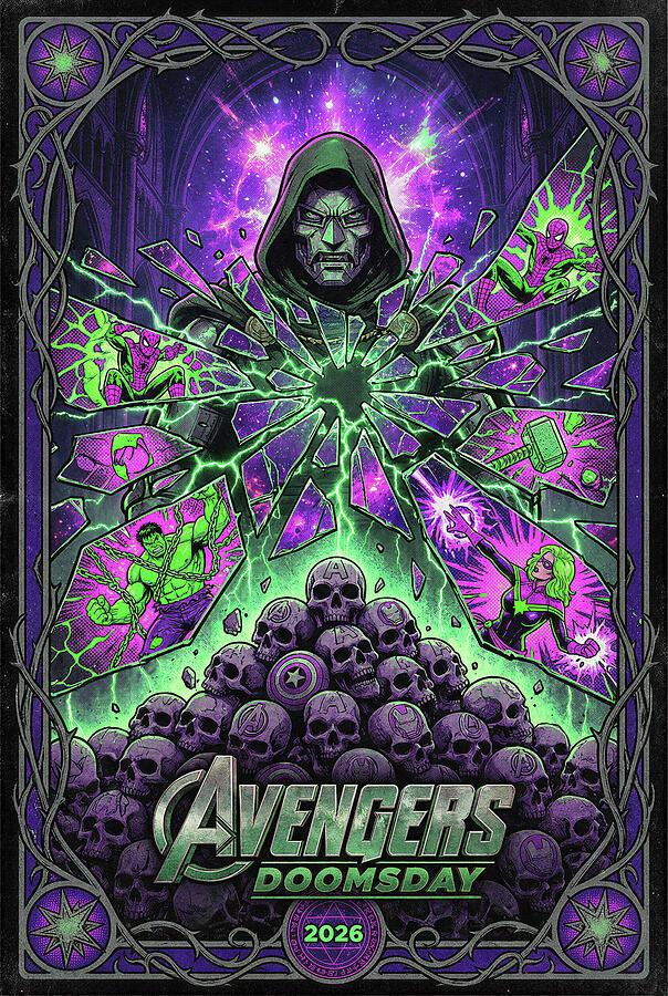 Avengers: Doomsday 2026 Teaser Poster Marvel Studios