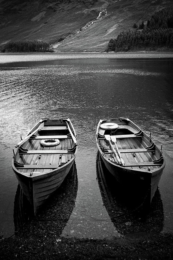Buttermere, rowing boats #1 Photograph by Seeables Visual Arts