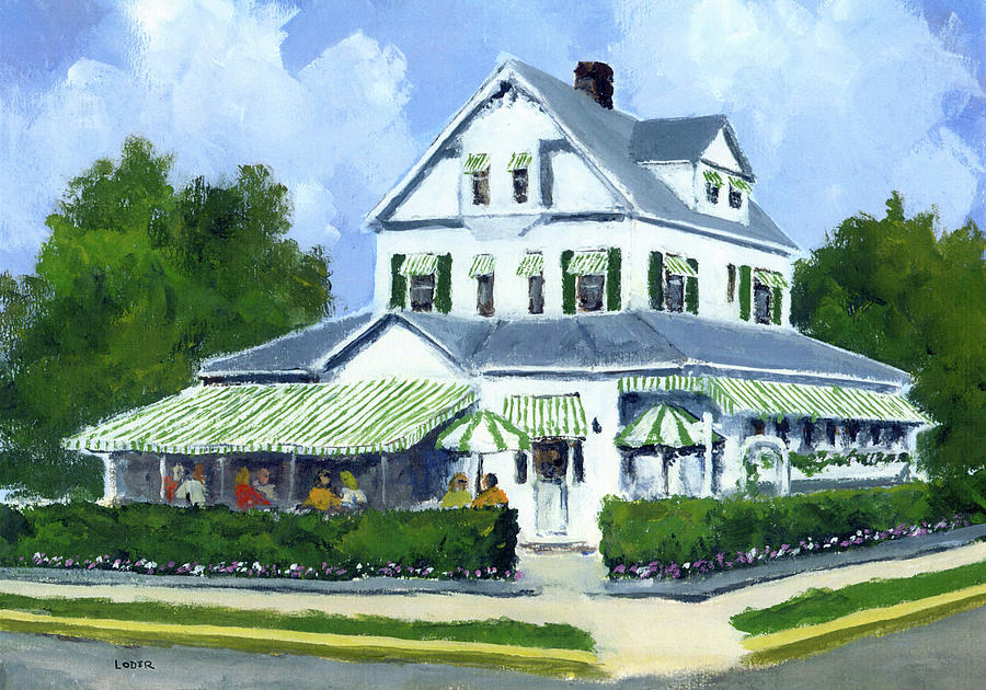 Dorcas Restaurant #1 Painting by Robert Loder Jr