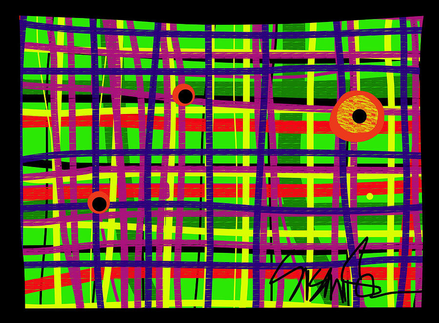 Eyes on the Grid #2 Digital Art by Susan Fielder