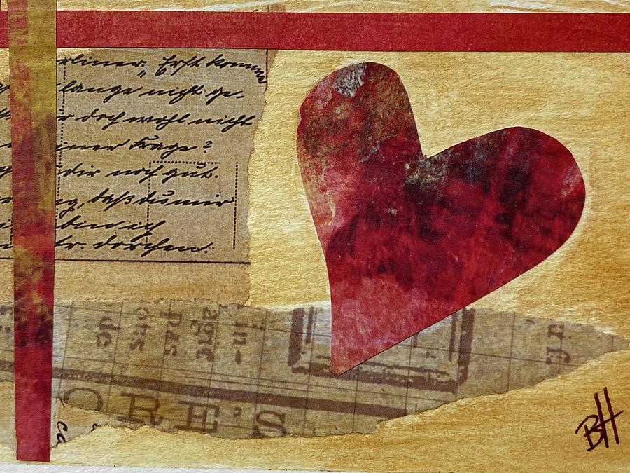 I Care About You #1 Mixed Media by Beth Hanson