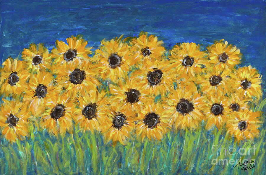 In Bloom Painting by Tammy Terres - Dezigner Reflexions