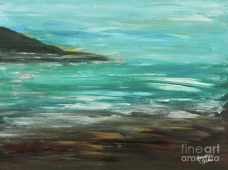 Just Breathe Painting by Tammy Terres - Dezigner Reflexions