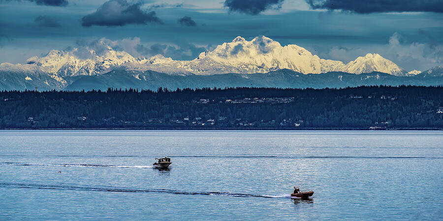 Olympic Mountains Washington #1 Photograph by Tommy Farnsworth