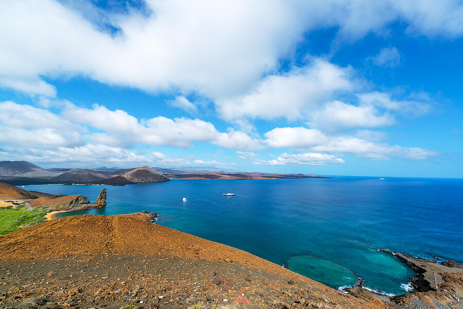 Pinnacle Rock Wide Angle #1 Photograph by Jess Kraft