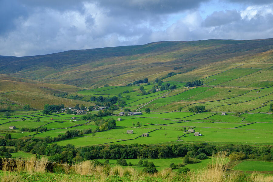 Rolling Hills and Green Pastures Photograph - Raydale #1 by Seeables Visual Arts