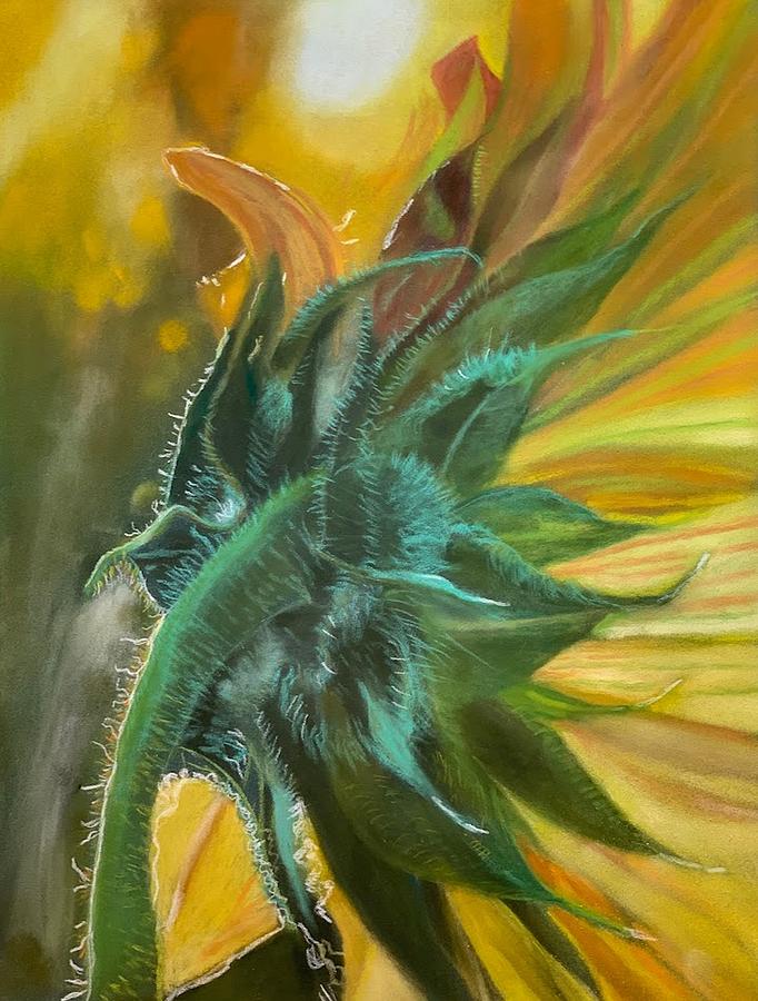 Reaching for the Sun Painting by Juliette Becker
