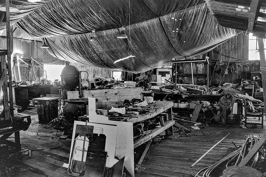 Run Down Shop3 #1 Photograph by John Linnemeyer