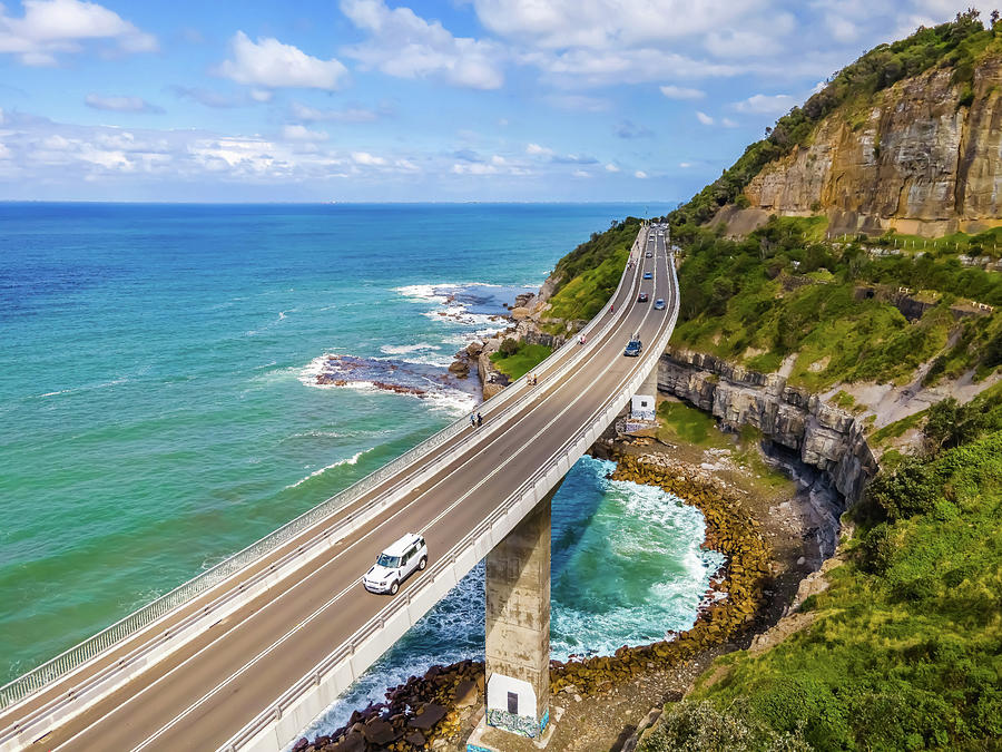 Sea Cliff Bridge No 5 Photograph by Andre Petrov