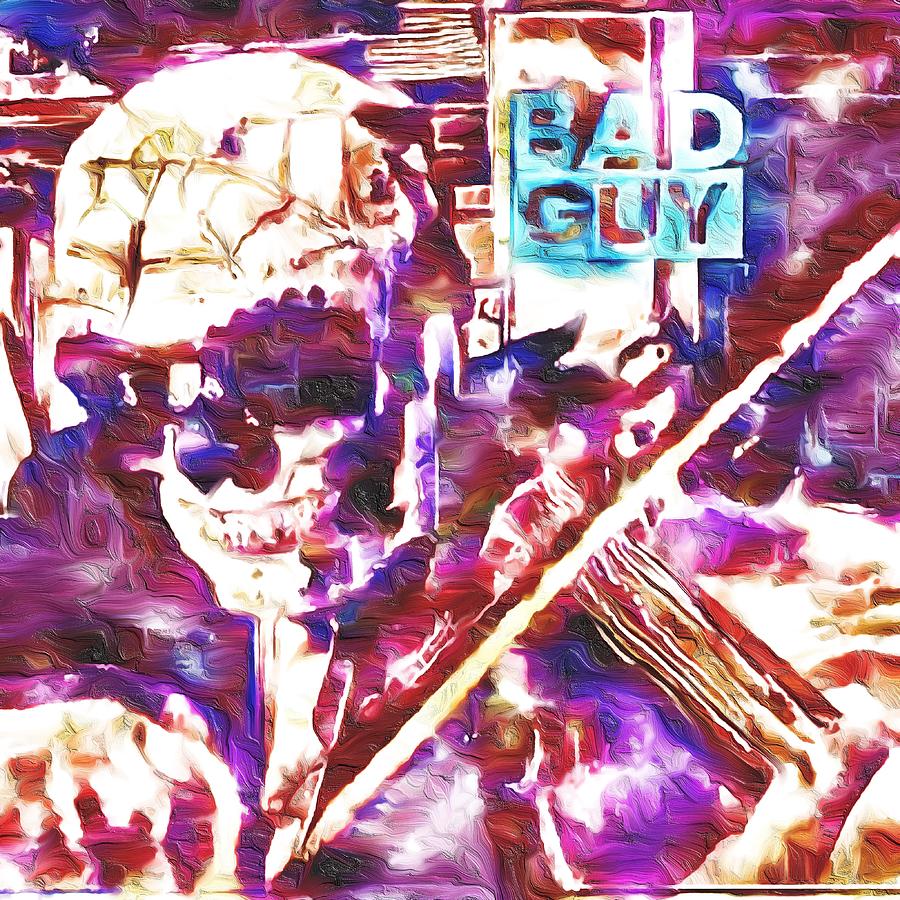 Skeletonichi BAD GUY #1 Mixed Media by Bencasso B