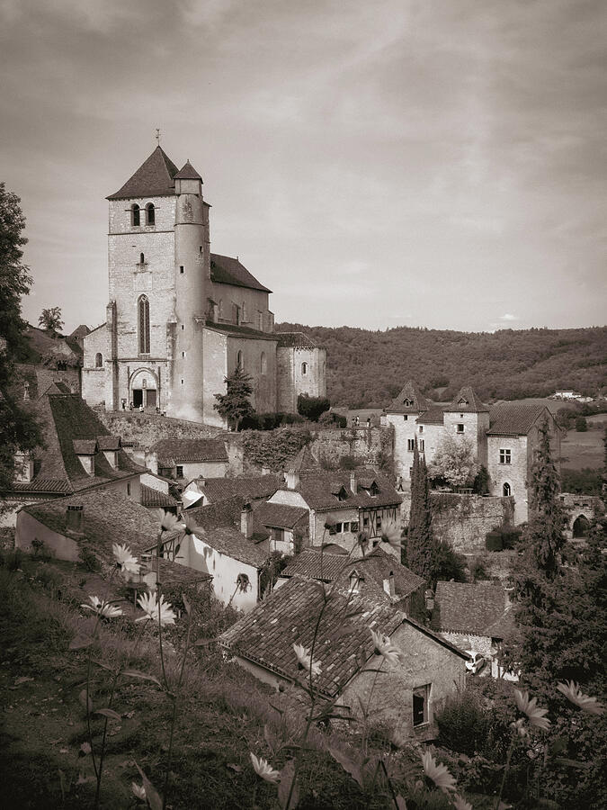 St Cirq Lapopie, France #1 Photograph by Seeables Visual Arts