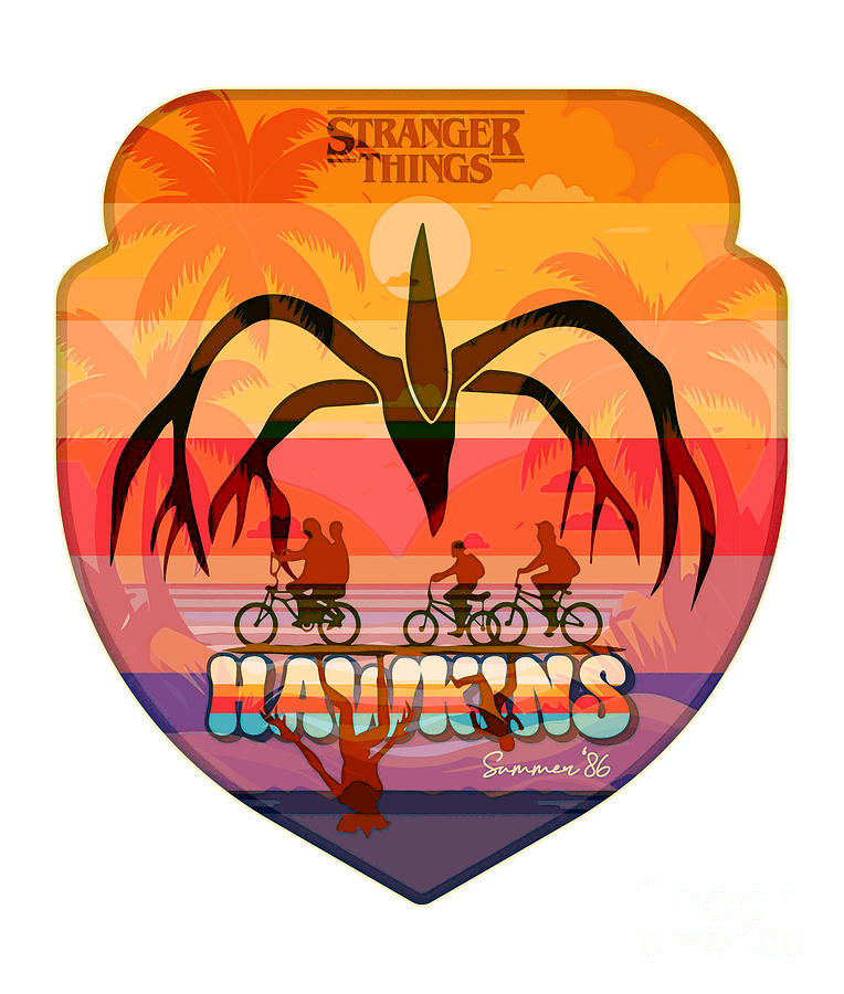 Stranger Things Summer 86 #1 Digital Art by Kirania Finest