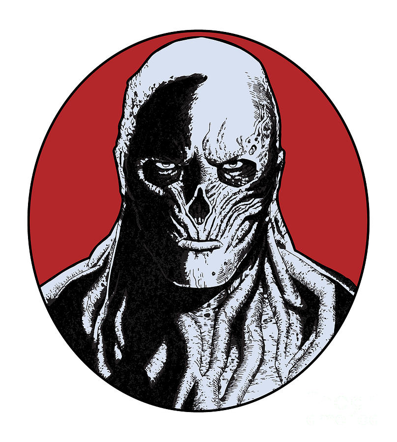 Stranger Things Vecna Portrait #1 Digital Art by Kirania Finest