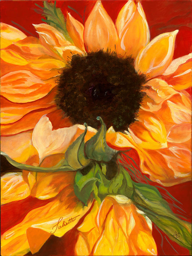 Sun Dancer Painting by Juliette Becker