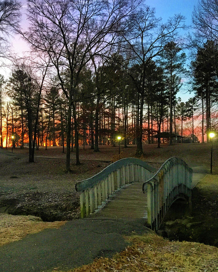 Sunrise Bridge #1 Photograph by Greg Lane