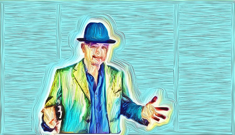 The Crooner at Large 1 #2 Mixed Media by Bencasso B