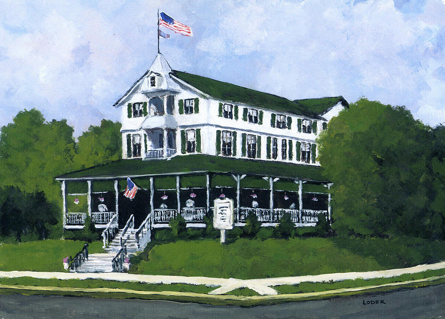 The Parker House #1 Painting by Robert Loder Jr