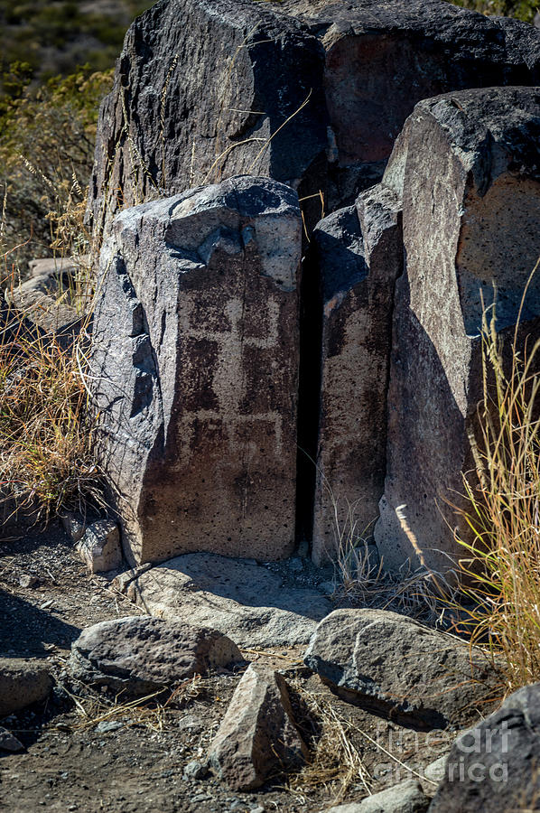 Three Rivers Petroglyphs #15 #1 Photograph by Blake Webster