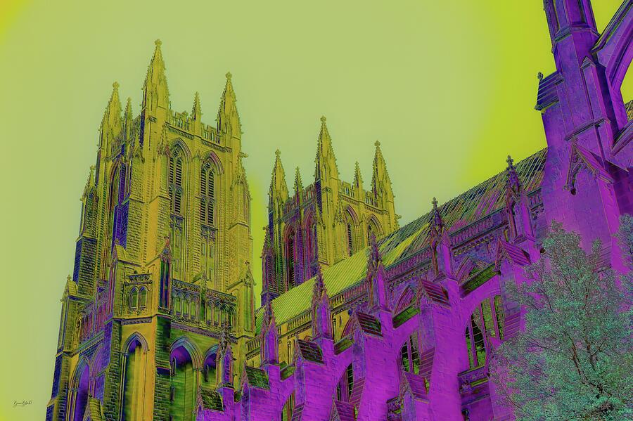 Washington Cathedral #1 Photograph by Bruce Block