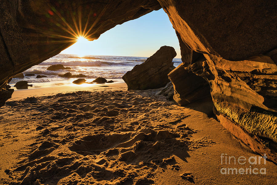 Golden Hour Sunburst Photograph by Abigail Diane Photography
