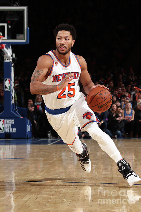 Derrick Rose #11 by Nathaniel S. Butler