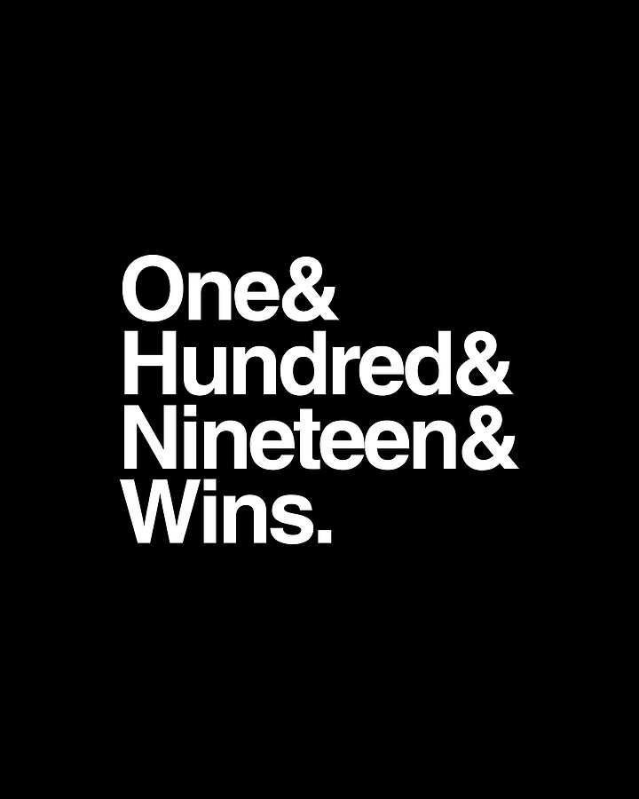 119 Wins Digital Art by Flippin Sweet Gear