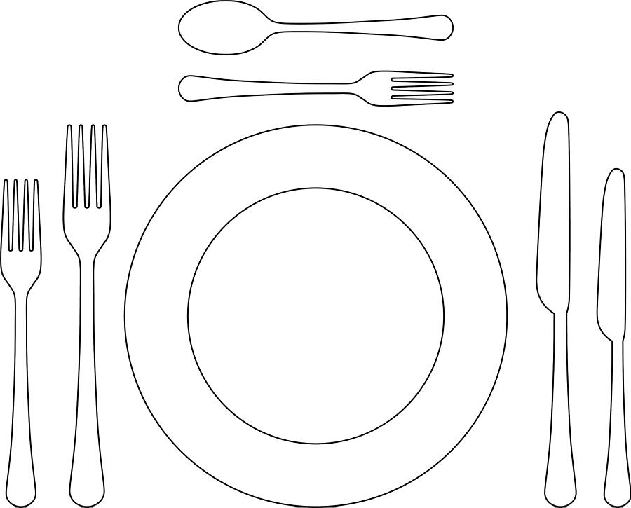 Cutlery #16 Drawing by Leontura
