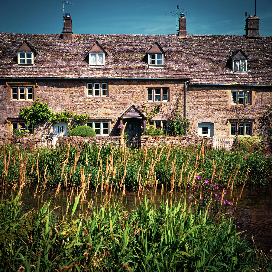 Lower Slaughter, idyllic riverside cottages #16 Photograph by Seeables Visual Arts