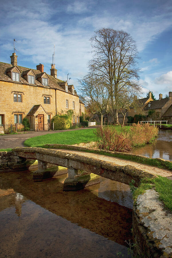 Lower Slaughter, idyllic riverside cottages #17 Photograph by Seeables Visual Arts