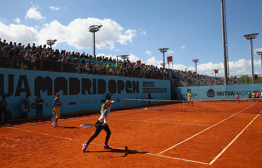 Mutua Madrid Open - Day One #17 Photograph by Clive Brunskill