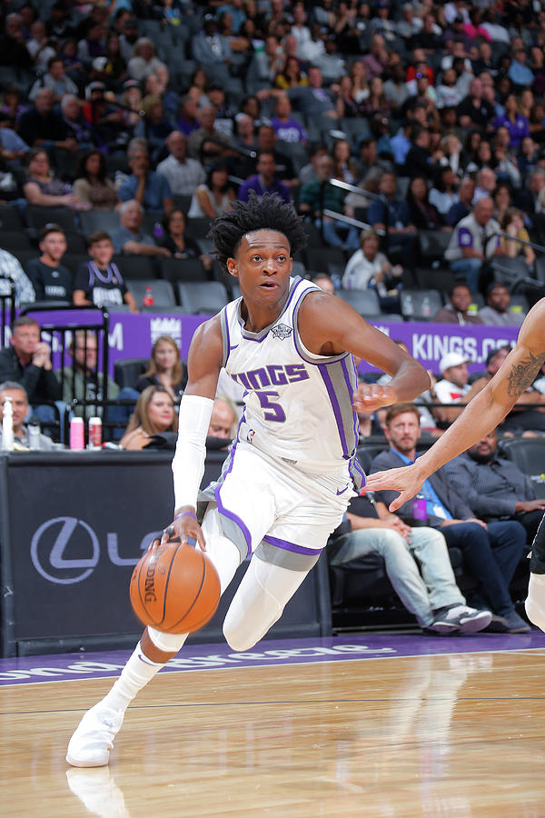 De'aaron Fox #19 by Rocky Widner