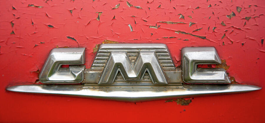 ★アメリカの勲章/徽章＊ＧＭＣトラックバッジ（実物） 1950s GMC Truck Emblem by Dale Kincaid