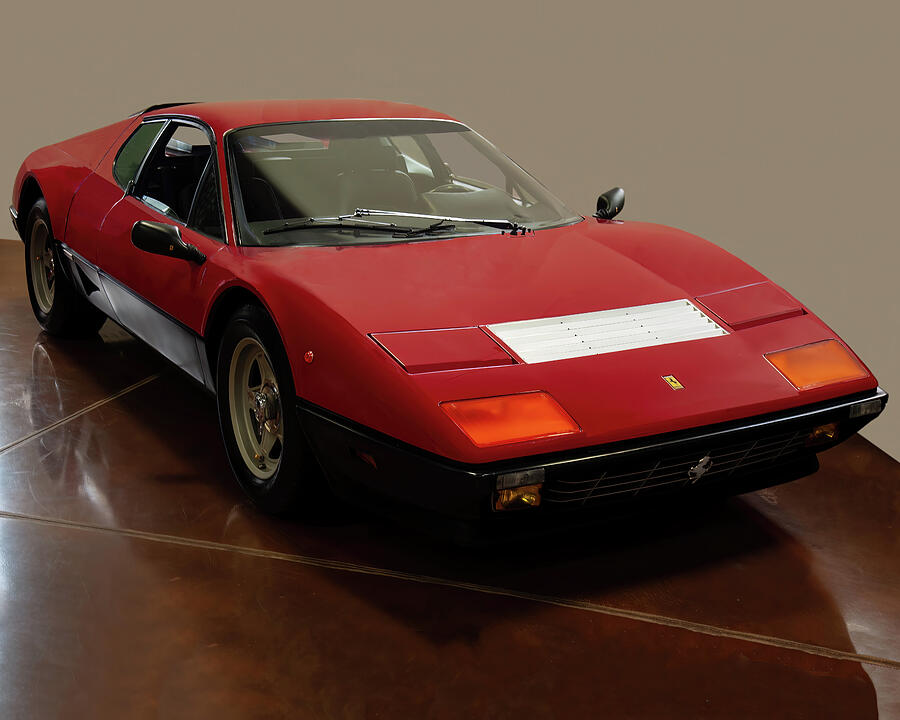 1982 Ferrari 512 BBI Photograph by Flees Photos