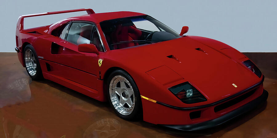 1991 Ferrari F40 Photograph by Flees Photos