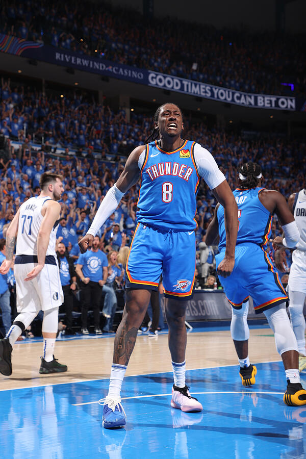 2024 NBA Playoffs- Dallas Mavericks v Oklahoma City Thunder by Joe Murphy