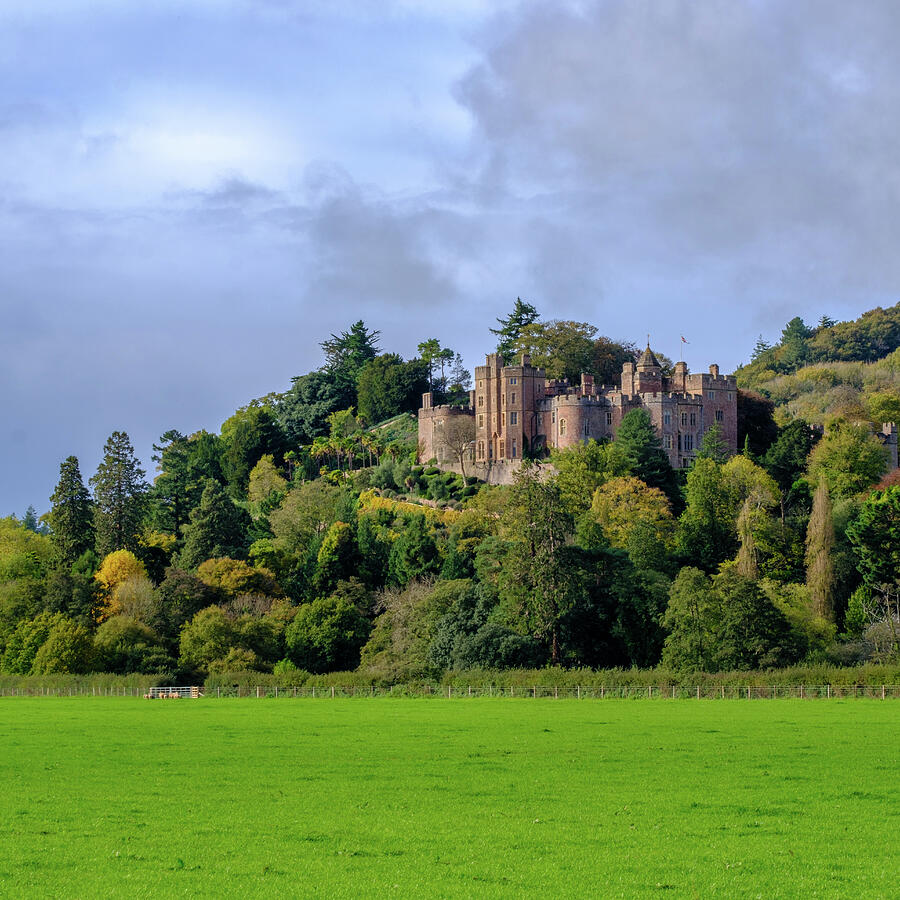 Majestic Castle on a Hill Photograph - Dunster Castle #2 by Seeables Visual Arts
